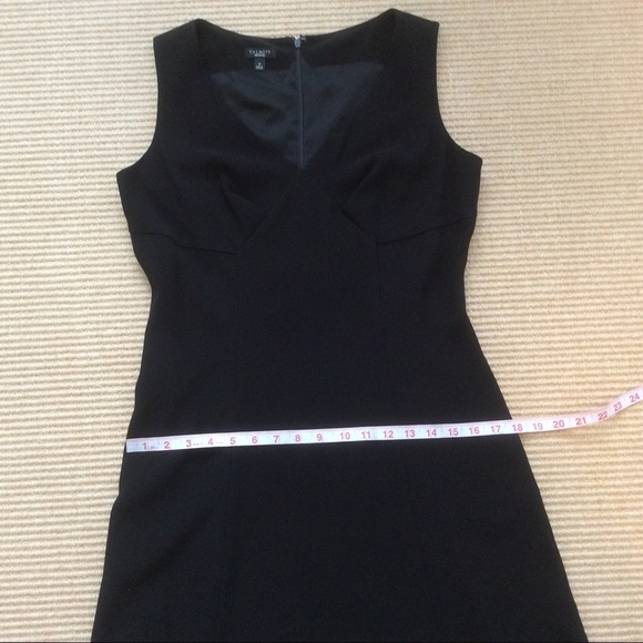 Talbots Formal Black Dress Sleeveless - Size 8 - Picture 7 of 11